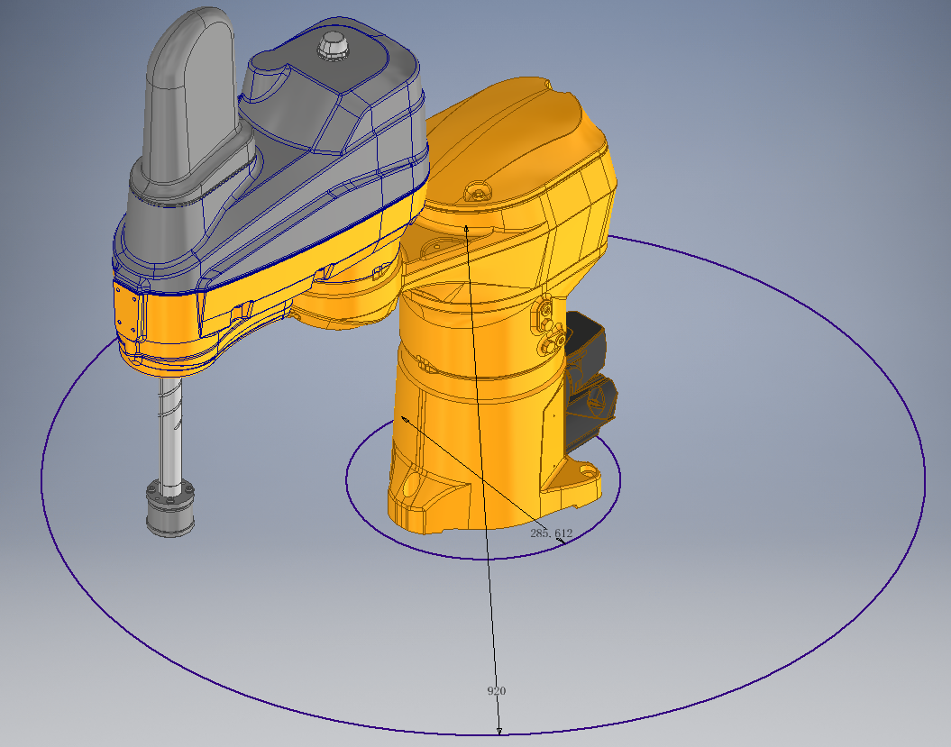 史陶比尔四轴Scara机器人TS2040