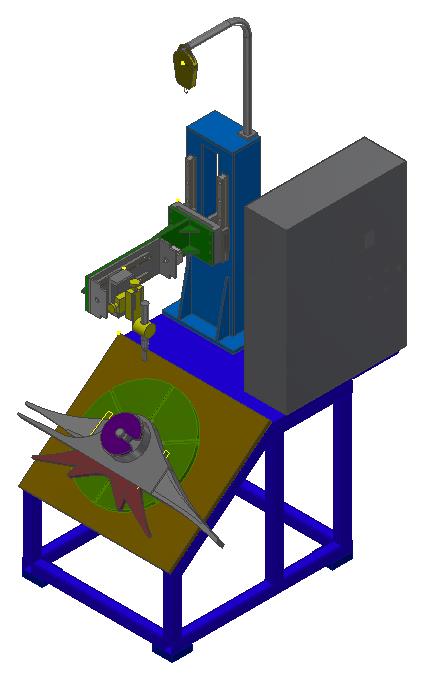 斜面单回转焊接专机